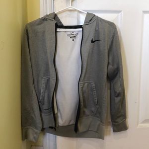 NIKE zip up sweater